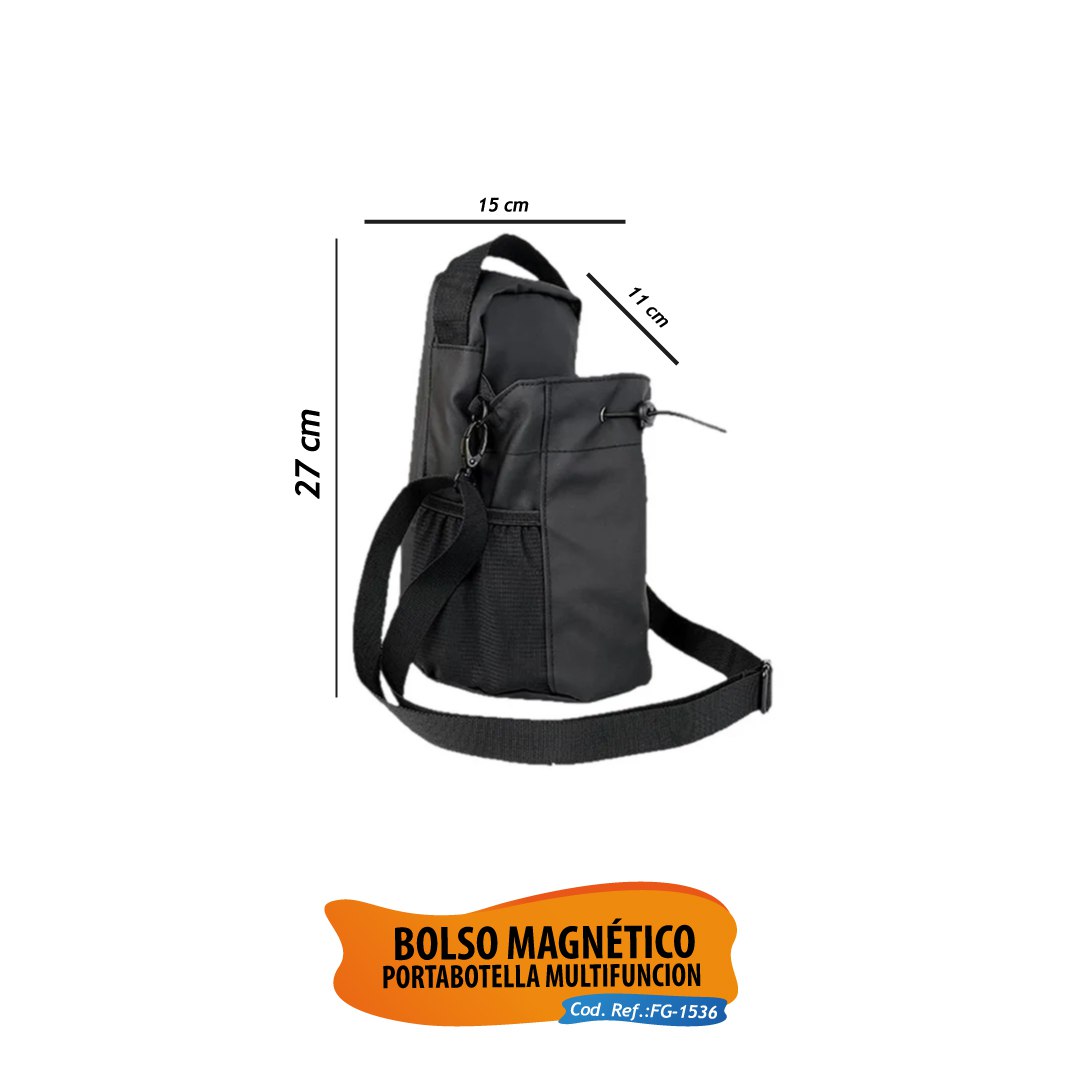 Bolso Magnetico Portabotella Multifuncio