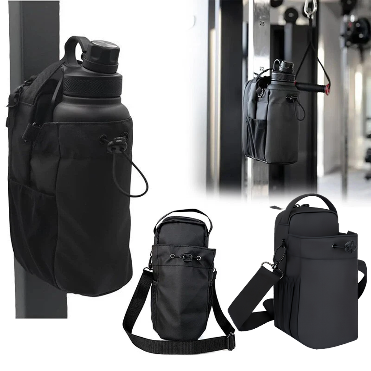 Bolso Magnetico Portabotella Multifuncio